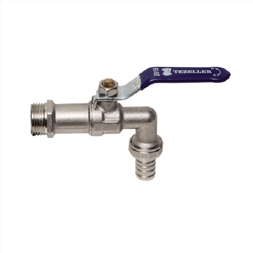 1/2 KÜRESEL BAHÇE MUSLUK 3/4 REKORLU (M-1120)